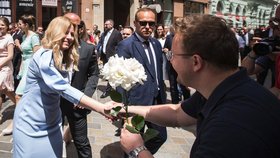 Inaugurace nové slovenské prezidentky Zuzany Čaputové (15. 6. 2019)