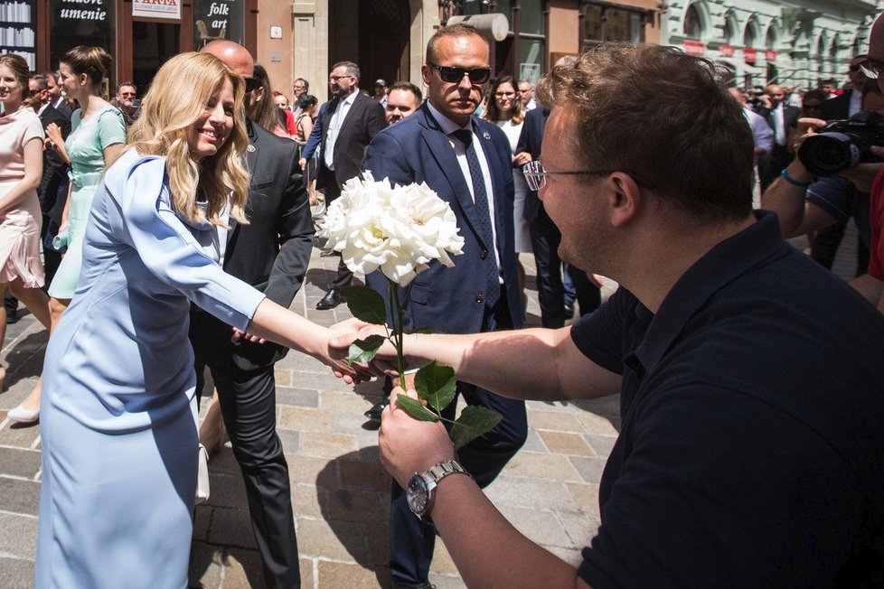 Inaugurace nové slovenské prezidentky Zuzany Čaputové (15. 6. 2019)