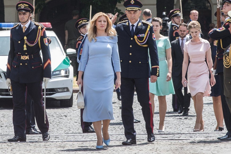 Inaugurace nové slovenské prezidentky Zuzany Čaputové (15. 6. 2019)