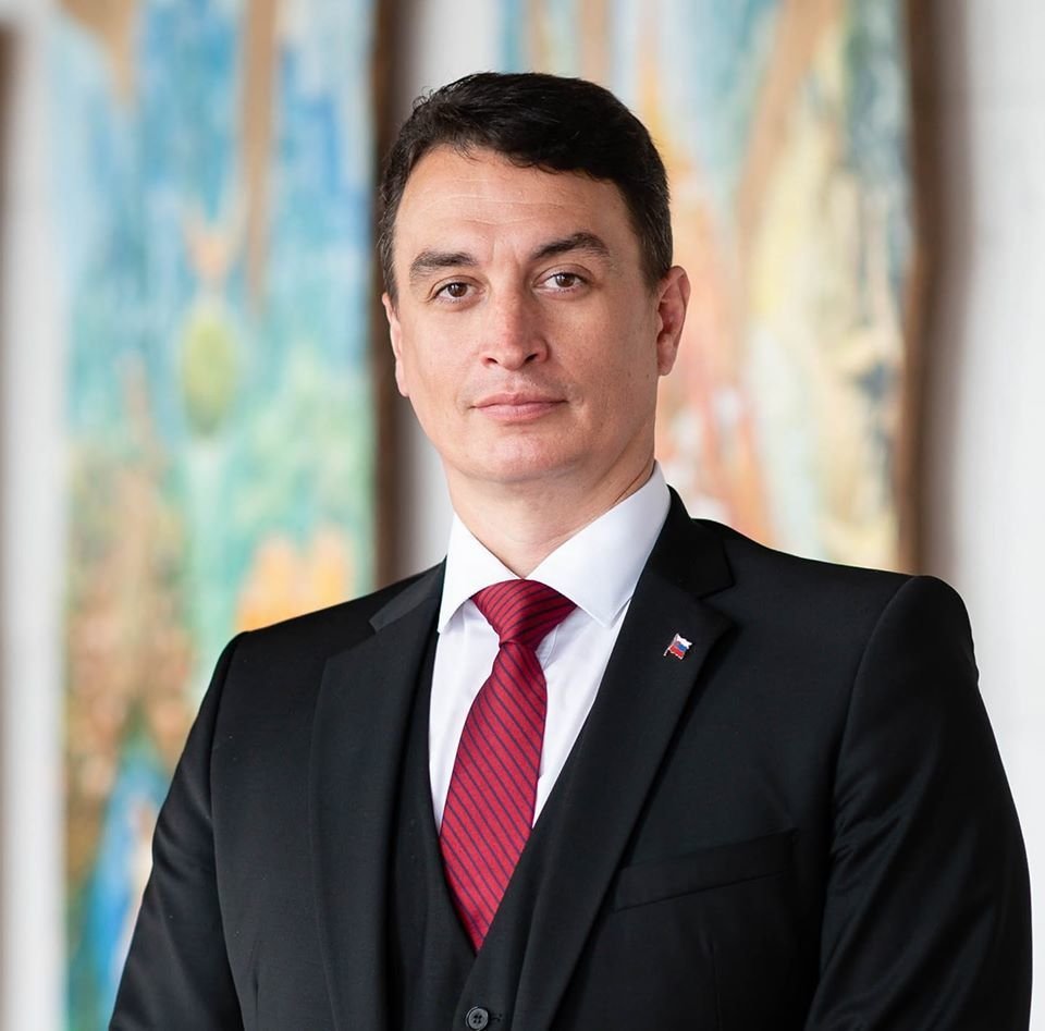 Partner slovenské prezidentky Zuzany Čaputové Juraj Rizman.