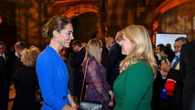 Klimatická konference v Glasgow: Zuzana Čaputová a Kate Middleton