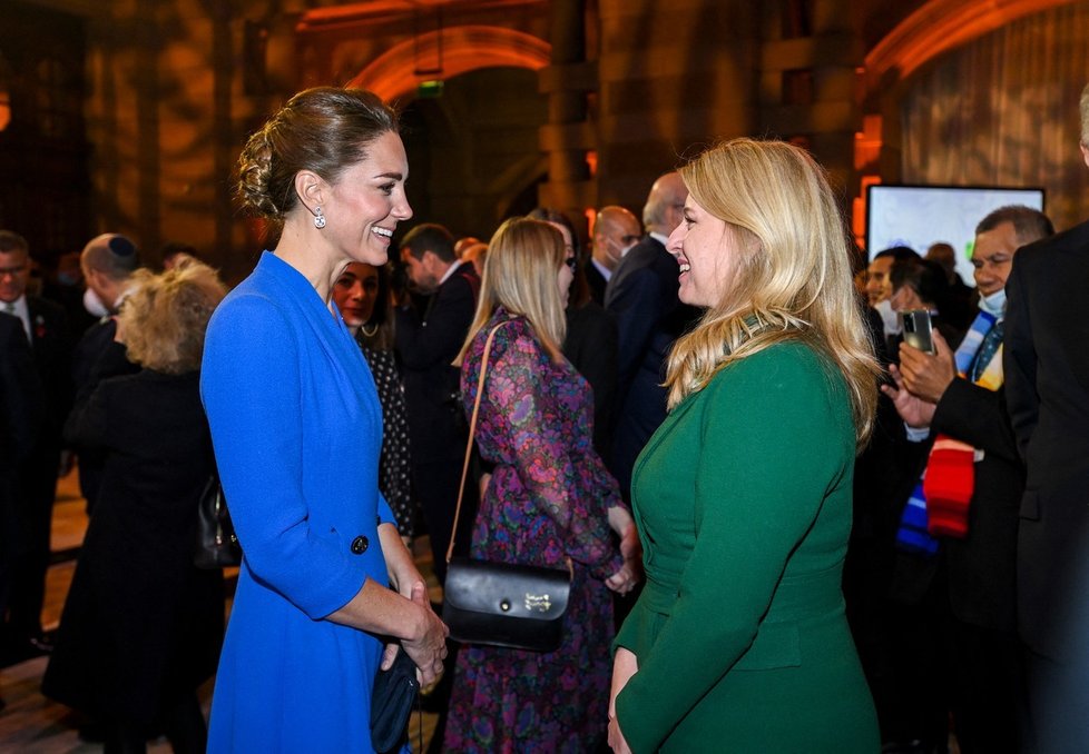 Klimatická konference v Glasgow: Zuzana Čaputová a Kate Middleton