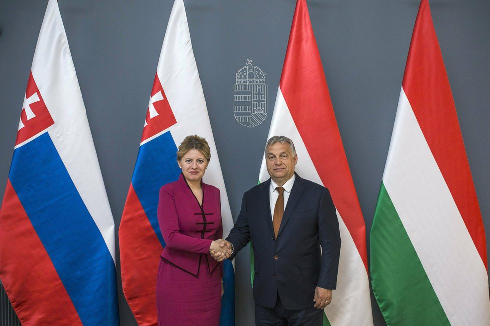 Čaputová navštívila Maďarsko. S premiérem Orbánem
