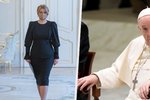 Čaputová se připravuje na návštěvu papeže. Na volbě správného outfitu se podílí kancelář prezidentky, sám Vatikán i módní návrhář