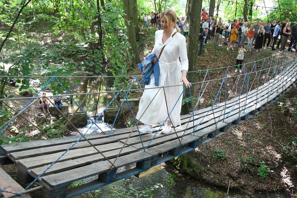 Zuzana Čaputová na festivalu Pohoda