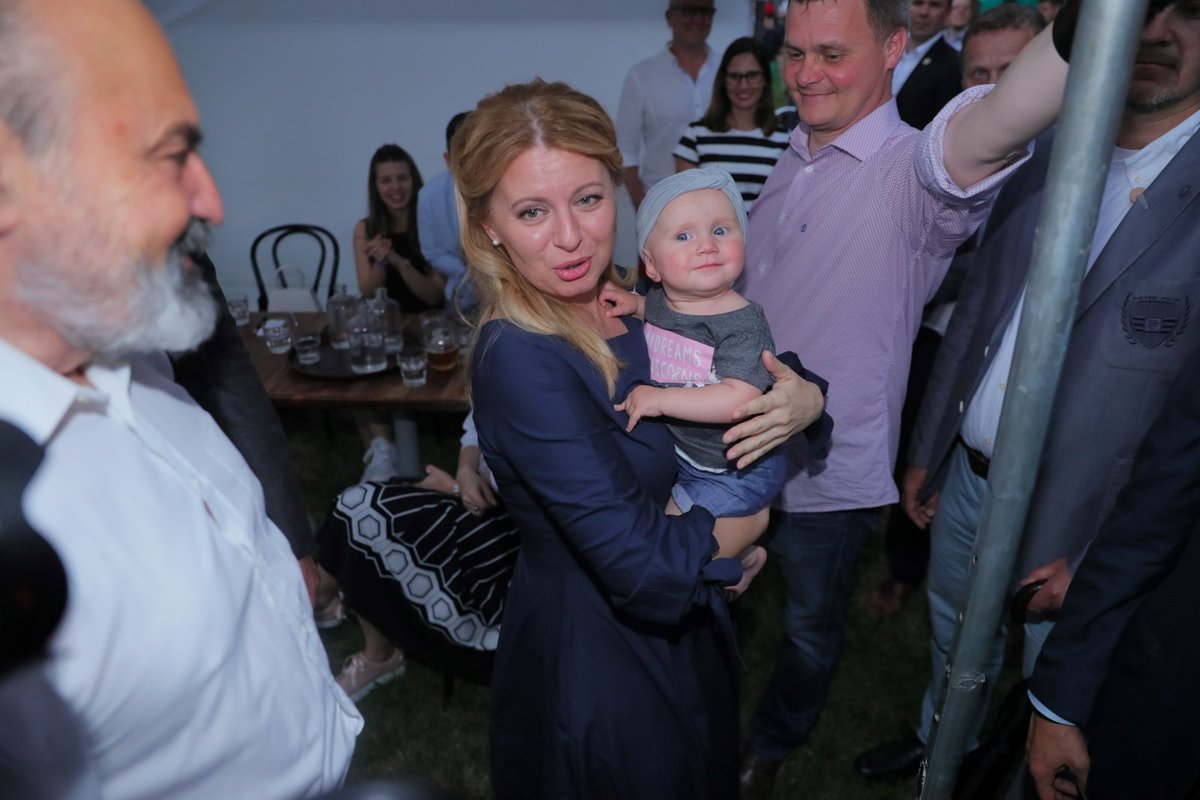 Slovenská prezidentka Zuzana Čaputová