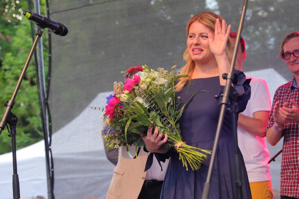 Koncert pro slovenskou prezidentku s názvem „Zuzana není sama doma“ (20. 6. 2019)