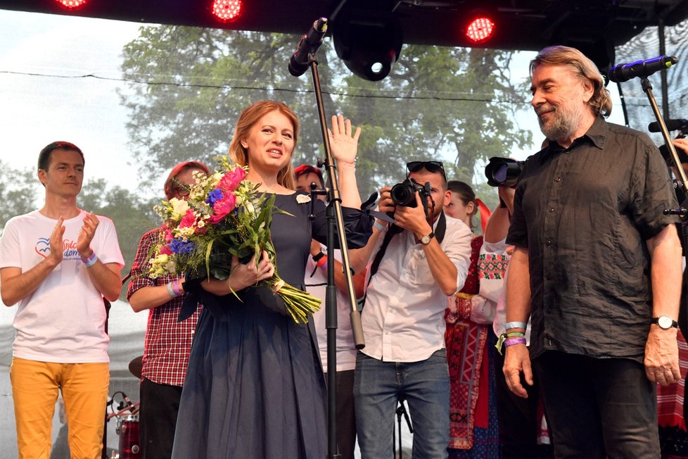 Koncert pro slovenskou prezidentku s názvem „Zuzana není sama doma“ (20. 6. 2019)