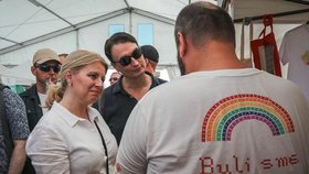 Slovenská prezidentka Zuzana Čaputová na hudebním festivalu Pohoda (8. 7. 2023)