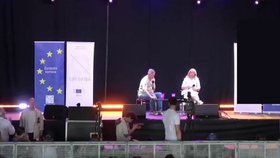 Slovenská prezidentka Zuzana Čaputová na hudebním festivalu Pohoda (8.7.2023)