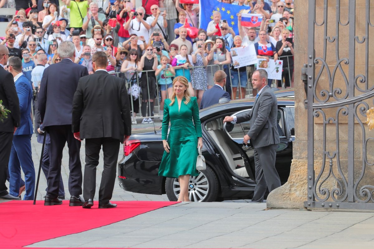 První oficiální návštěva prezidentky Slovenska Zuzany Čaputové v ČR (20.6.2019)