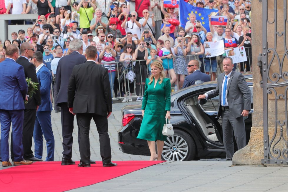 První oficiální návštěva prezidentky Slovenska Zuzany Čaputové v ČR (20.6.2019)