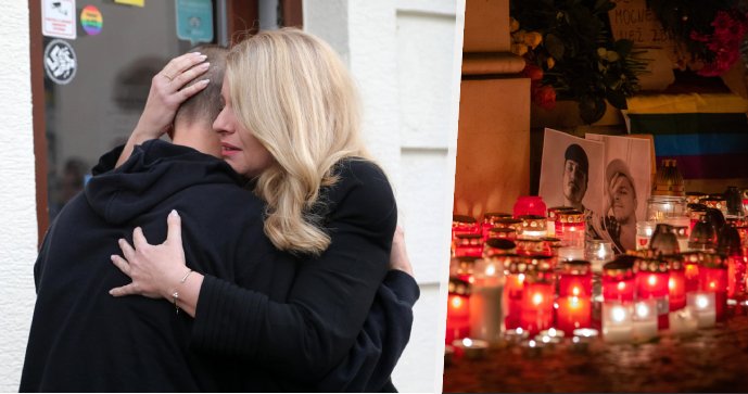 Dojemné foto prezidentky Čaputové po hrůzném útoku v Bratislavě: Klub Tepláreň už asi nikdy neotevře