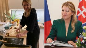 Slovenská prezidentka Zuzana Čaputová ukázala něco málo z domova.