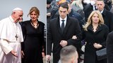 Slovenská prezidentka na pohřbu Žbirky (†69): Tajemství černých šatů Čaputové!