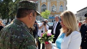 Slovenská prezidentka Zuzana Čaputová se po návratu z dovolené opět vrátila do práce.