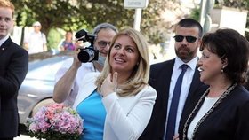 Slovenská prezidentka Zuzana Čaputová se po návratu z dovolené opět vrátila do práce.