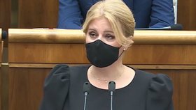 Zpráva slovenské prezidentky Zuzany Čaputové o stavu země (28.9.2021)