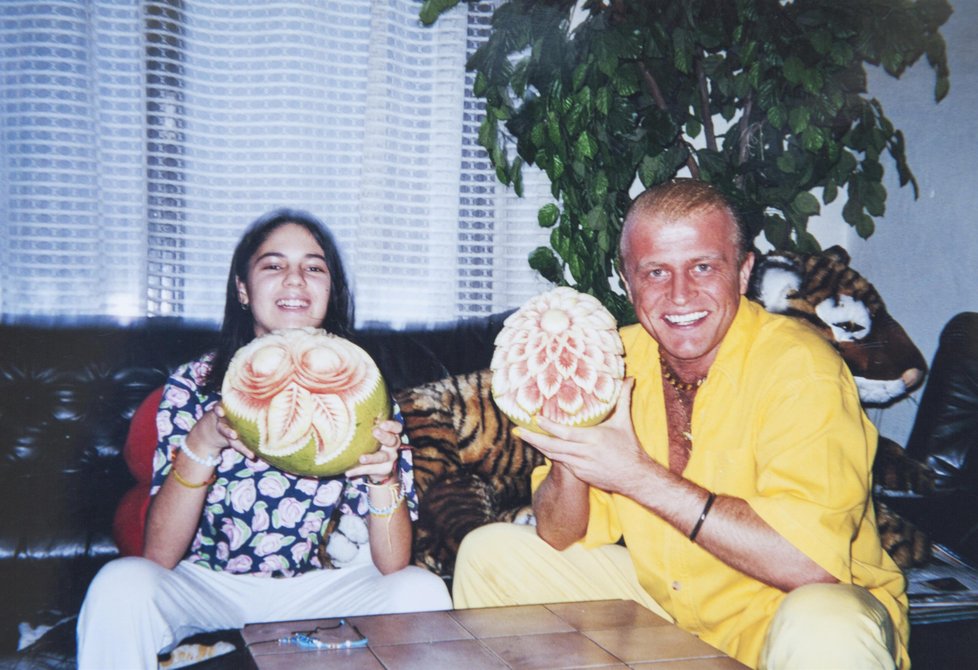 Fotografie ze společného života se zpěvákem Danielem Nekonečným