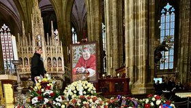 Zuzana Majerová (Trikolora) sdílela fotku z pohřbu Dominika Duky (15.11.2025)