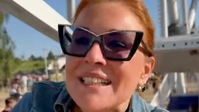 Šéfka Trikolóry Zuzana Majerová na festivalu Rock for People (14.6.2025)