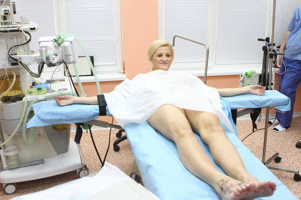 Zuzana Plačková na operačním sále