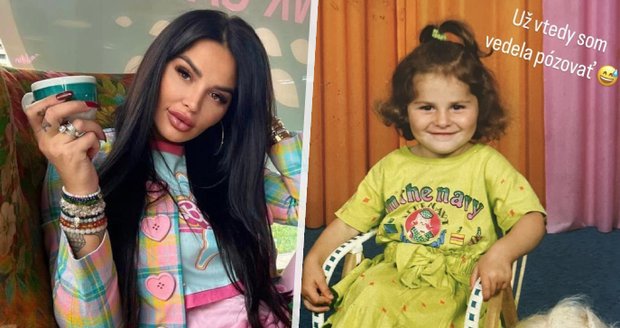 Zuzana Plačková ukázala fotky z dětství.