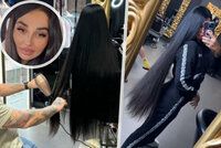 Královna instagramu Plačková: Nové vlasy ji trápí na záchodě!