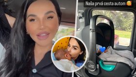 Novopečená máma Zuzana Plačková: Už je doma z porodnice! A syn Dion má vlastní instagram