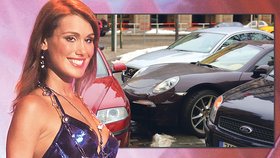 Vicemiss 2008 Zuzana Putnářová do práce jezdí porsche za tři miliony a neumí silnou káru zaparkovat!