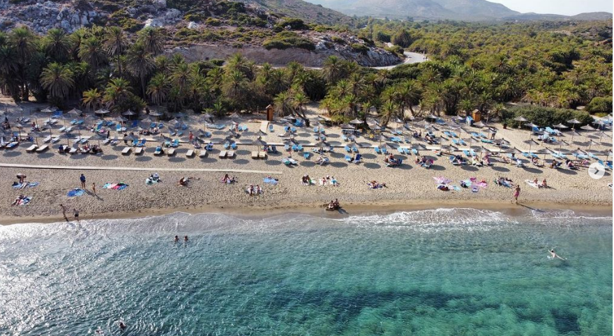 Straková na dovolené na Krétě