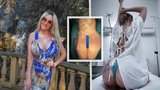 Slovenská sexbomba Zuzanita Žilinčíková o zvětšeném pozadí: Zadek snů vyšel až na třetí pokus! 