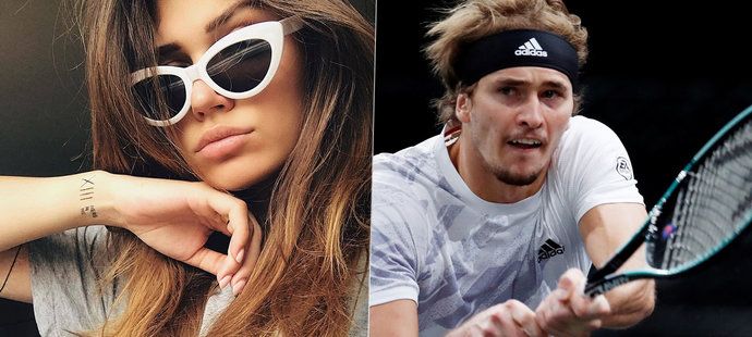 Olga Šarypovová tvrdí, že má důkazy o násilí, které na ní Alexander Zverev páchal