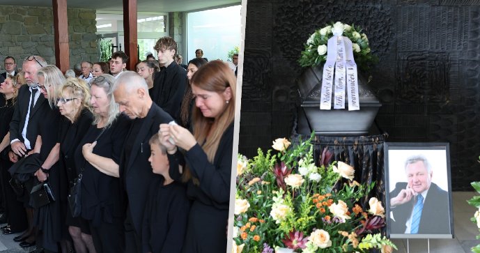 Pohřeb Jaroslava Zvěřiny: Rodina, přátelé i kolegové řekli poslední sbohem proslulému psychiatrovi.