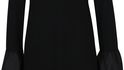 Černé svetrové šaty s dlouhým zvonovým rukávem Noisy May, zoot.cz, 729 Kč
