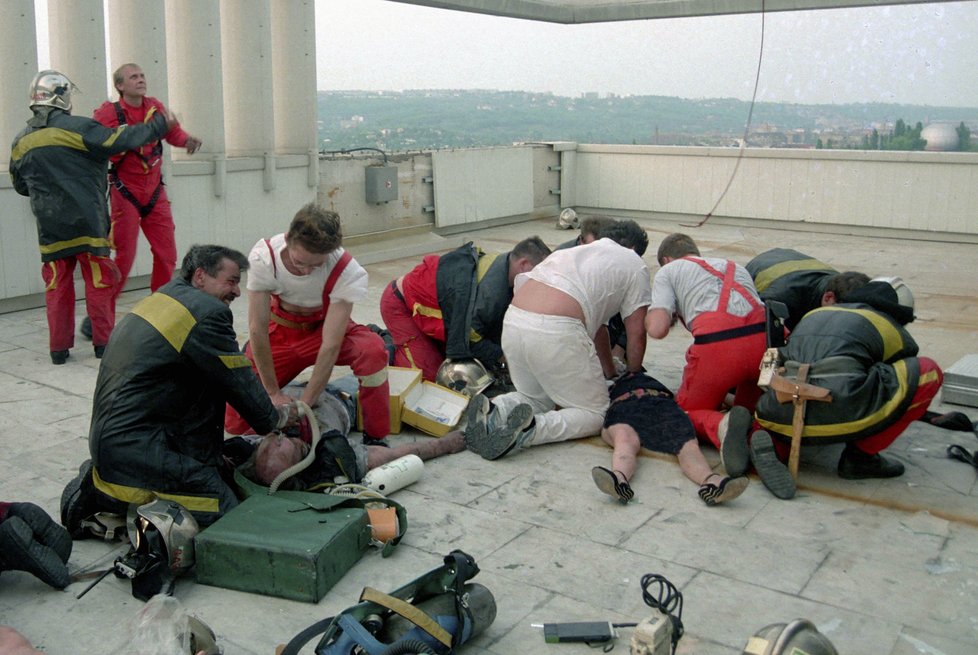 Při požáru hotelu Olympik roku 1995 zemřelo osm lidí.