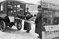 HISTORICKÉ FOTO: Pražská záchranka funguje už 160 let. Je nejstarší v celé Evropě