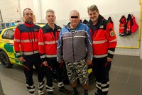 Rudolf cestou na nákup dostal infarkt: Slzy v očích a slova díků pro záchranáře