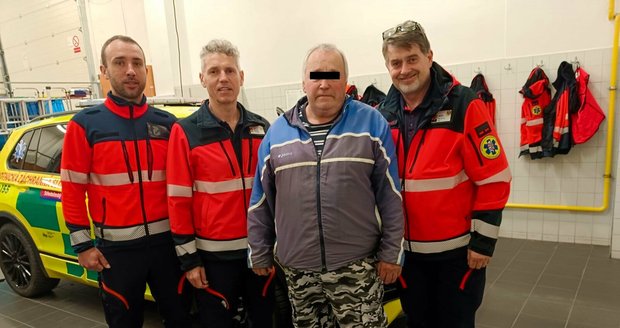 Rudolf cestou na nákup dostal infarkt: Slzy v očích a slova díků pro záchranáře
