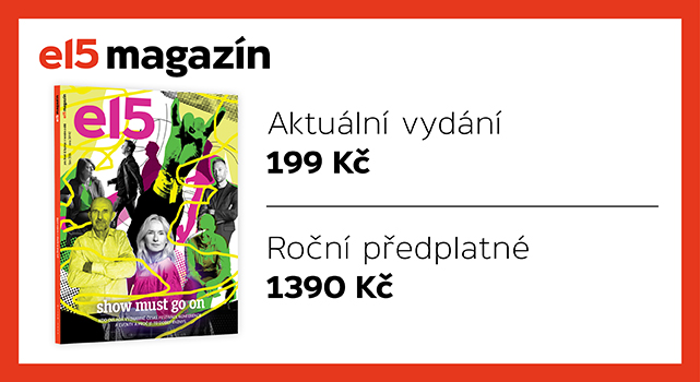 e15 magazín – aktuální vydání 199 Kč, roční předplatné 1390 Kč