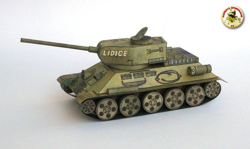 Papírová historie modelů #26: Tank | Ábíčko.cz