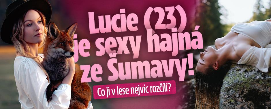 Banner ke žhavému tématu: Lucie (23) je sexy hajná ze Šumavy! Co ...
