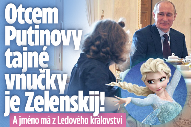 Banner ke žhavému tématu: Putinova tajná vnučka (8): Otec je ...