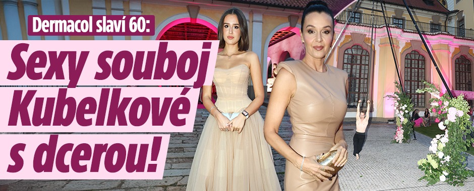 Banner ke žhavému tématu: Dermacol slaví 60: Souboj Kubelkové s ...