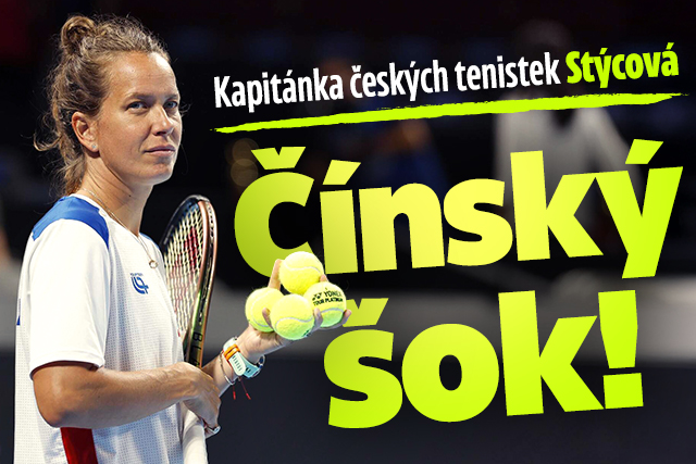 Banner ke žhavému tématu: Kapitánka tenistek Strýcová: Čínský šok