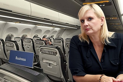 Naštvaná Pecková: Zdražili jí let v Business Class!