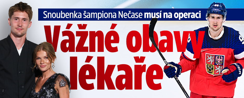 Banner ke žhavému tématu: Snoubenka Nečase musí na operaci: Vážné ...