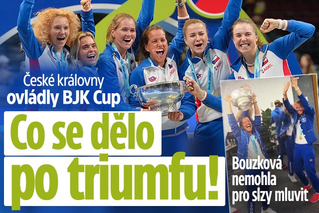 Banner ke žhavému tématu: České královny ovládly BJK Cup: Co se ...