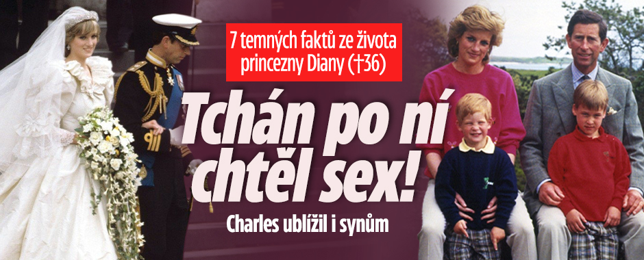 Banner ke žhavému tématu: 7 temných faktů ze života princezny ...
