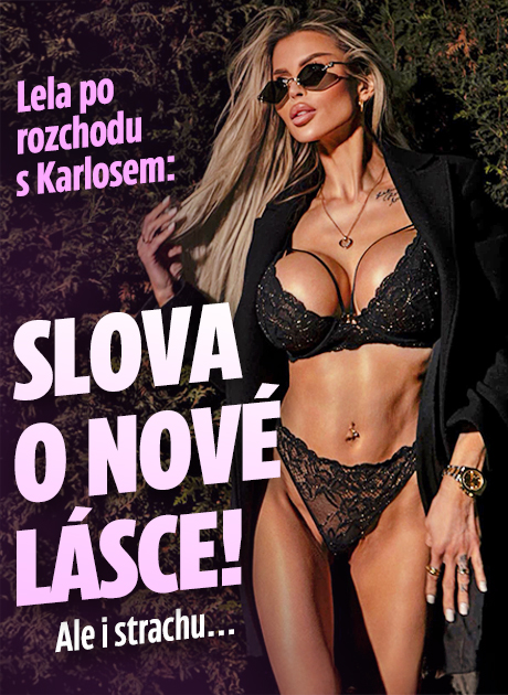 Banner ke žhavému tématu: Lela Vémola po rozchodu s Karlosem: ...